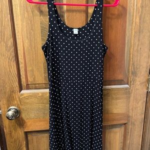 Black and white summer dress